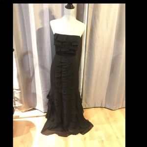 Mermaid Style BCBG gown / black tie /prom dress